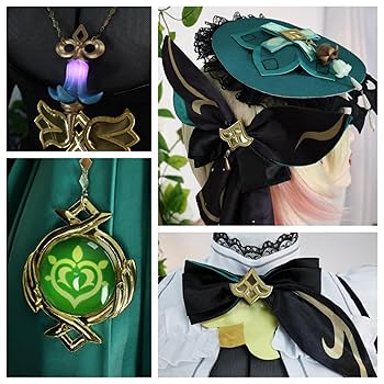 原神 エリミエ コスプレ衣装＋ウィッグ Amazon.co.jp: [Acosdary]『ウィッグ付き』原神 エミリエ Emilie